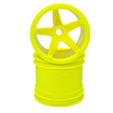 RC10T, T2, T3, GT Classic 5 Spoke Truck Wheel FRONT (2pc)