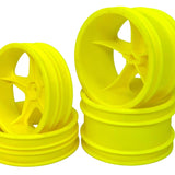 Losi XX 5 Spoke 2WD Set with Narrow 21mm Front Wheel (4pc)