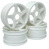 Yokomo YZ10 | Works '91 5 Spoke Wheel Set (4pc)