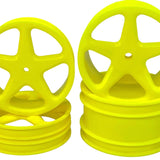 Losi XX 5 Spoke 2WD Set with Narrow 21mm Front Wheel (4pc)