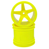 RC10T & T2 3/16" Axle Classic 5 Spoke Truck Wheel REAR (2pc)