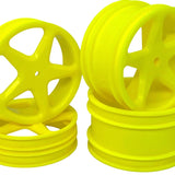 Losi XX 5 Spoke 2WD Set with Narrow 21mm Front Wheel (4pc)