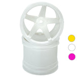 Modern 12mm Hex Drive Classic 5 Spoke Truck Wheel (2pc)
