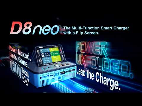 D8neo Multi-Function Smart Charger
