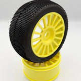 Klinik RC Multi-Spoke 1/8 Truggy Wheels 4pcs