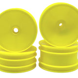 Losi JRX2 Dish Wheel Set WIDE Front (4pc)