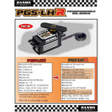 SANWA 107A54781A PGS-LHR High Speed/ High Voltage Low Profile (1:10th EP TC)