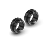 XRAY X4 ALU ADJUSTMENT BALL-BEARING HUB FOR UNI BULKHEADS - BLACK (2)