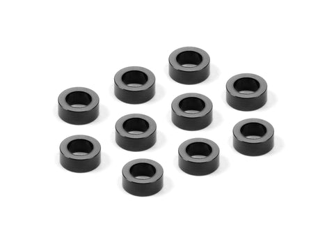 XRAY Alu Shim 3x5x2.0mm - Black (10) - XY303140-K