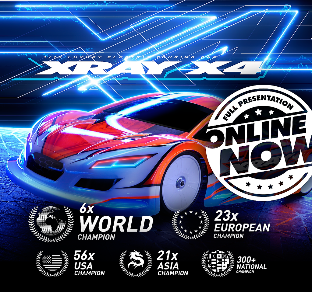 XRAY X4'24 - Graphite Edition - 1/10 Luxury Electric TC – Speedy RC