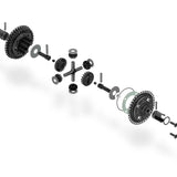 X4 BB Gear Differential for Uni Bulkheads - Set