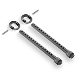 Hard Composite Horizontal Rear Body Mount Post - Set