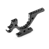 X4 Alu Lower Bulkhead Front Right/Rear Left - Swiss 7075 T6