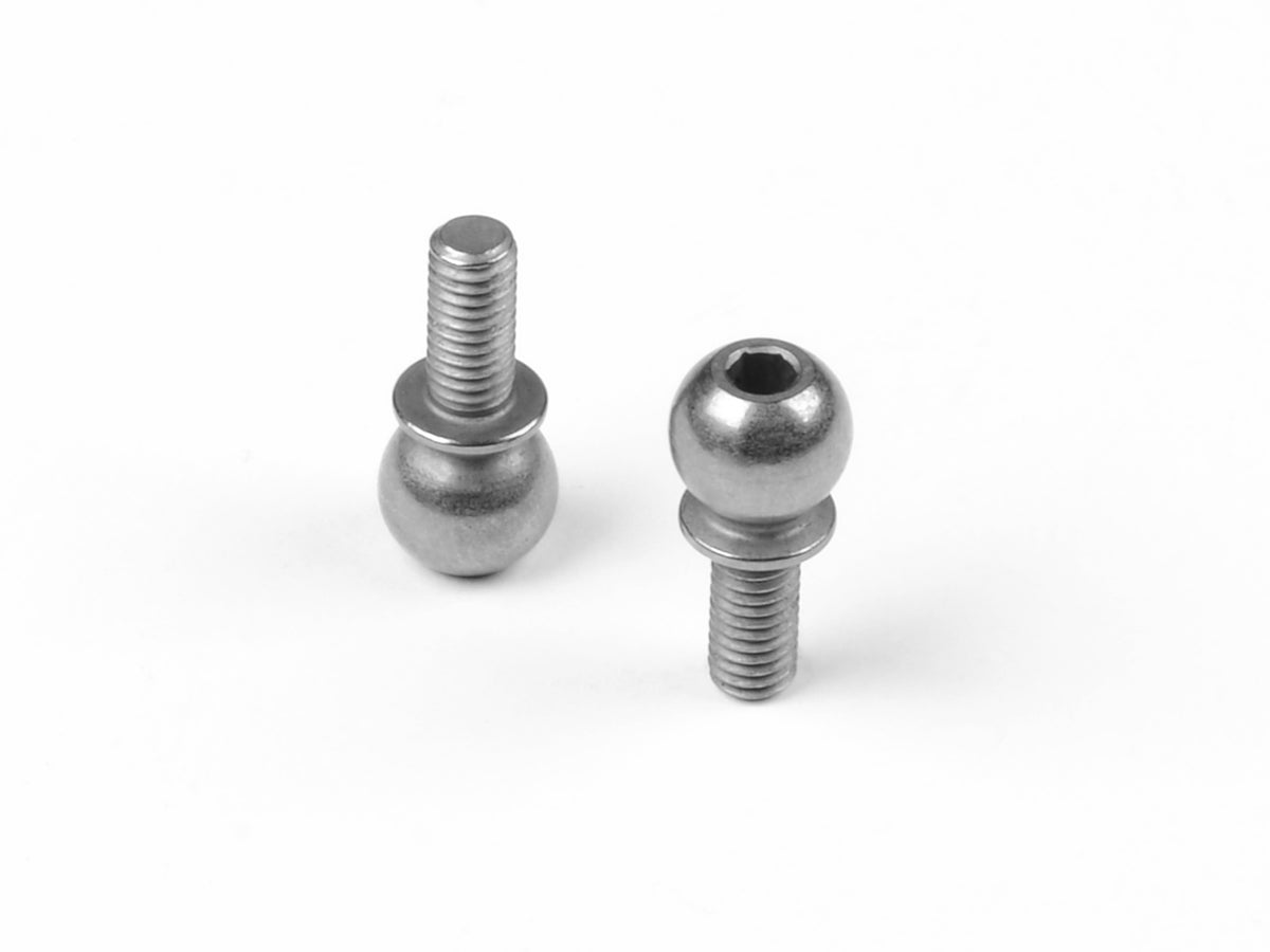 X4 Pivot Ball 6.0mm w M3x6.5mm Thread-HUDY Spring Steel (2) – Speedy RC