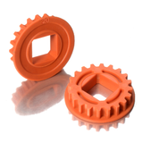 Composite Fixed Pulley for Layshaft w Bearings 20T - Graphite (2)