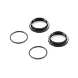 XLP Alu Shock Adjustable Nut - Black (2)