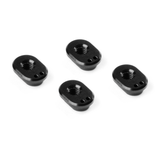 X4 Alu Caster Bushing Front 4° / Rear 1.5°/4.5° - 2 Dots (4)