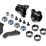 Alu Steering Blocks with Graphite Extension Plates - Set