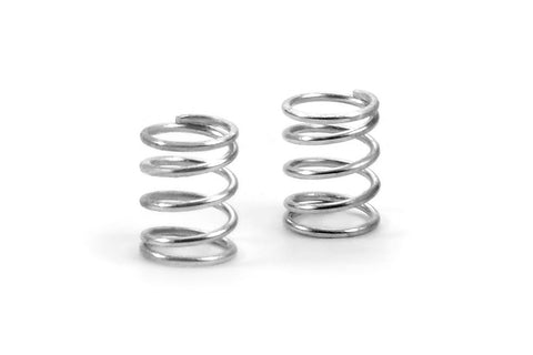 XRAY Spring 4.75 Coils 3.6x6x0.45mm, C=2.0 - Silver (Soft) (2) - XY372177