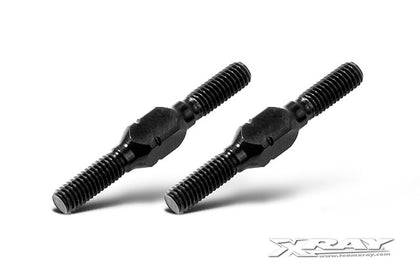 Alu Adjustable Turnbuckle M3 L/R 26mm - Swiss 7075 T6 (2)