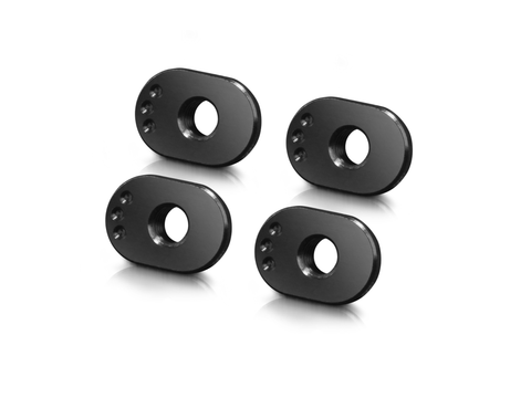 XRAY X4 Alu Caster Bushing Front 5° / Rear 2.5°/3.5° - 3 Dots (4) - XY302312