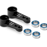 Alu Dual Servo Saver Arm - Black + Ball-Bearings (2)