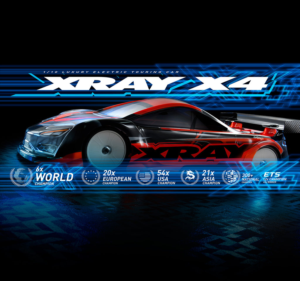 XRAY X4'23 - Graphite Edition - 1/10 Luxury Electric TC – Speedy RC