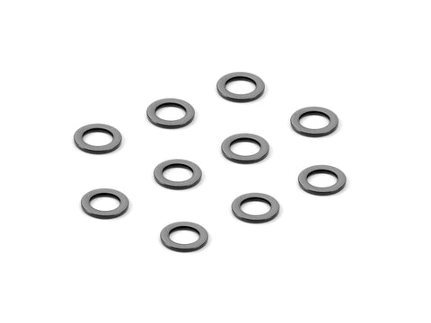 XRAY Alu Shim 3x5x0.5mm - Black (10) - XY303142-K