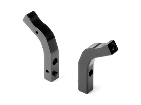 X4 Alu Shock Holder Front Fixed for Uni Bulkheads (2)