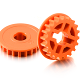 Composite Fixed Pulley 20T - Low Friction - Graphite (2)