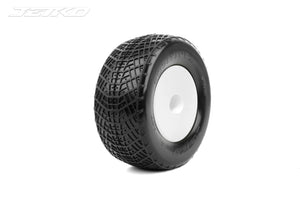 JETKO Positive 1/10 2.2 Stadium Truck Mounted Tyres (Pre Glued) (AE OFFSET )