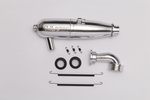 TR03 EFRA2196 On-Road 1/8 Pipe Set with MR04 Manifold