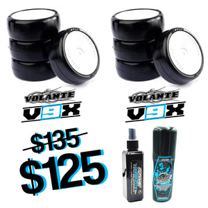 Volante V9XE 36R (2 Sets) w/ ATS Additive & Dom. Cleaner