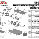 T-Works 775 Motor Buggy / Truggy Starter Box V2