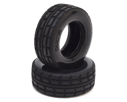 Tamiya On Road Hahn Racing Truck Tires 2pcs For TT01 TT02 Trucks 51589 - Speedy RC