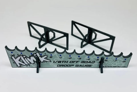 Klinik RC Pro 1/8 Carbon Fiber Droop Gauge System Universal Buggy/Truggy - Speedy RC