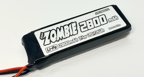 Team Zombie Receiver Lipo 7.4V 2800Mah LP28002SL - Speedy RC
