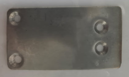 SRC Stainless Steel Rear Chassis Skid Protector B6.1.2.3 1pce - Speedy RC