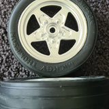 Losi Mickey Thompson Front Tyre, 2pc/Rims2 Pcs,22S Drag LOS43051 - Speedy RC