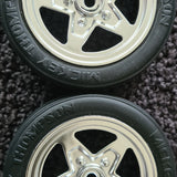 Losi Mickey Thompson Front Tyre, 2pc/Rims2 Pcs,22S Drag LOS43051 - Speedy RC