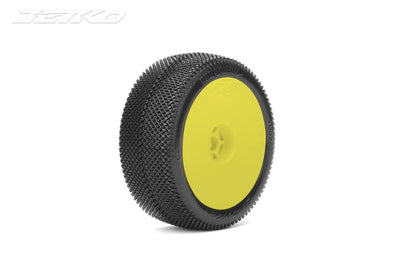 JETKO RED DEVIL 1/8 Buggy Pre-Glued Tires (pair) - Speedy RC