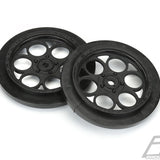 Showtime Front Runner 2.2"/2.7" Black Front Drag Racing 12mm Wheels 2803-03 - Speedy RC