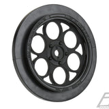 Showtime Front Runner 2.2"/2.7" Black Front Drag Racing 12mm Wheels 2803-03 - Speedy RC