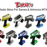 TS-042 3D Colors Graphite Sticker (For Sanwa & Airtronics MT44 ) 6-Colors - Speedy RC