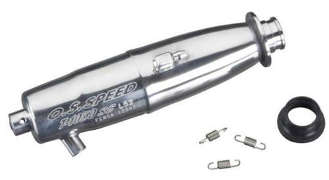 OS Engines T-1070 L52 Silencer Pipe Only - Speedy RC