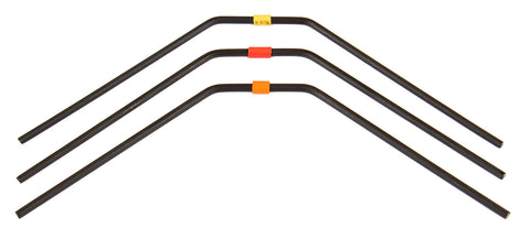RC8B3 FT Rear Anti-roll Bars, 2.8-3.0 mm (ASS81141)