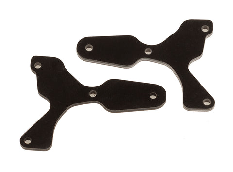 RC8B4 FT Front Lower Suspension Arm Inserts, G10, 2.0 mm (ASS81531) - Speedy RC