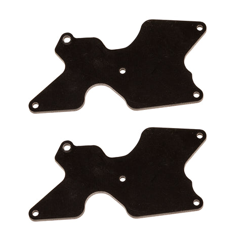 RC8B4 FT Rear Suspension Arm Inserts, G10, 2.0 mm (ASS81541) - Speedy RC