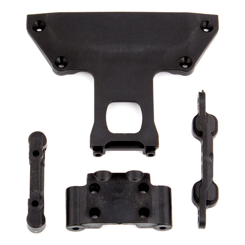 Team Associated Arm Mounts, Chassis plate and Bulkhead (ASS91359) - Speedy RC