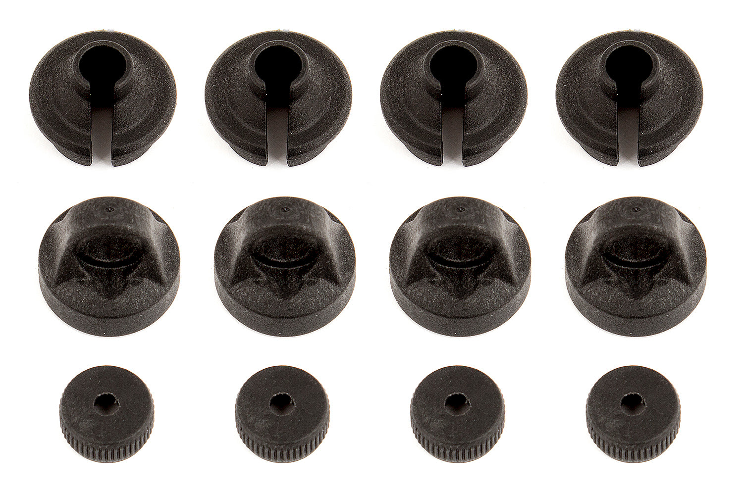 Team Associated Shock Caps and Spring Cups (ASS91454)